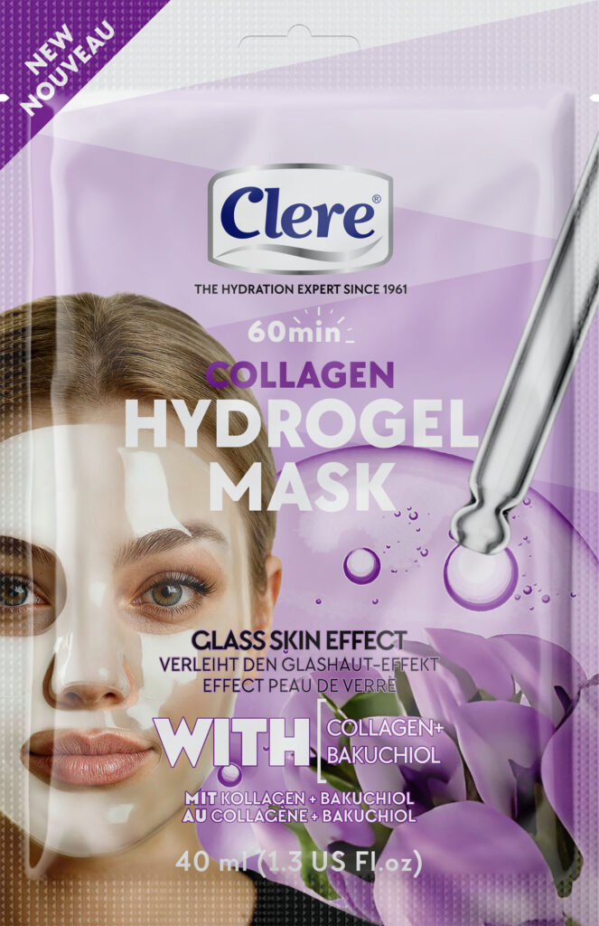 clere hydrogel face mask
