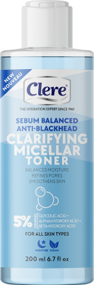 clere clarifying micellar tonic 200